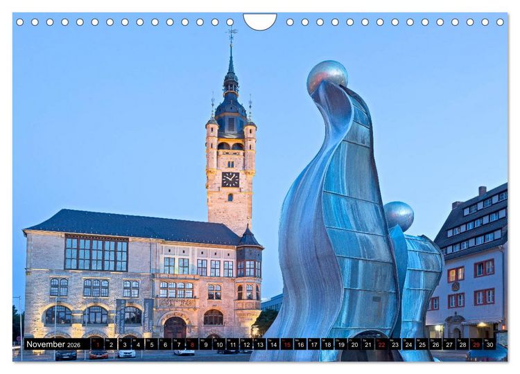 Produktbild: DESSAU - Eine Stadt mit vielen Gesichtern (Wandkalender 2026 DIN A4 quer), CALVENDO Monatskalender