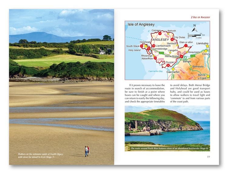 Produktbild: Walking the Wales Coast Path