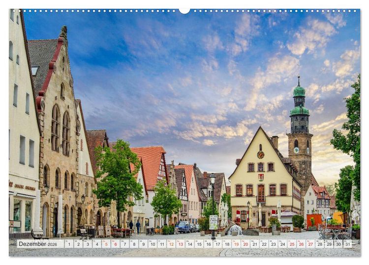 Produktbild: Lauf an der Pegnitz Impressionen (Wandkalender 2026 DIN A2 quer), CALVENDO Monatskalender