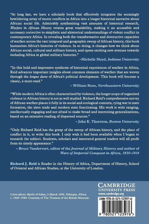 Produktbild: Warfare in African History