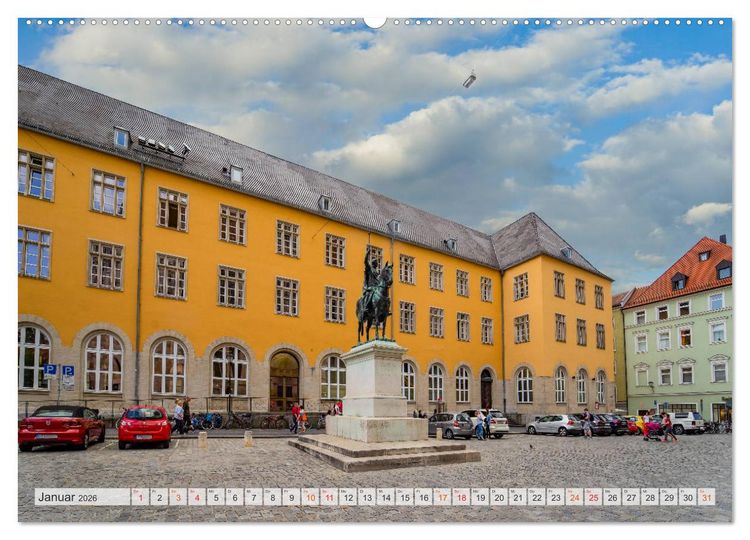 Produktbild: Regensburg Stadtansichten (hochwertiger Premium Wandkalender 2026 DIN A2 quer), Kunstdruck in Hochglanz