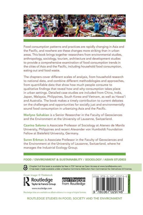 Produktbild: Food Consumption in the City