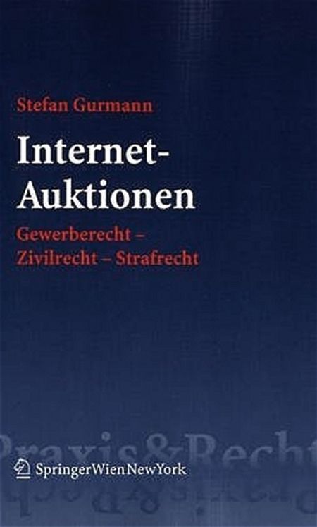Produktbild: Gurmann, S: Internet-Auktionen