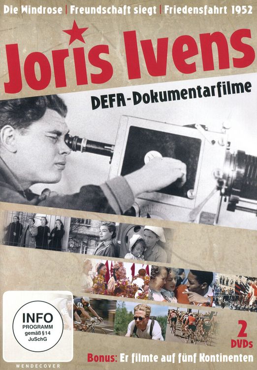 Produktbild: Joris Ivens - DEFA-Dokumentarfilme (Die Windrose/Freundschaft siegt/Friedensfahrt 1952) [2 DVDs]
