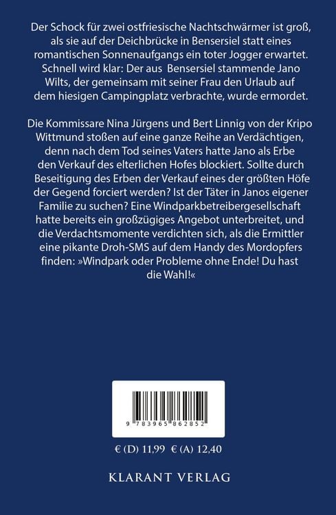 Produktbild: Deichbr&uuml;ckenmord in Bensersiel. Ostfrieslandkrimi
