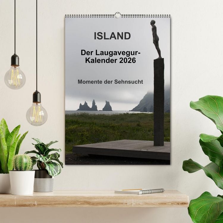 Produktbild: Island - Der Laugavegur-Kalender 2026 (Wandkalender 2026 DIN A2 hoch), CALVENDO Monatskalender