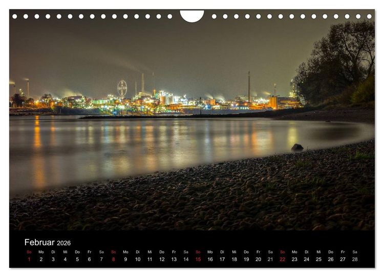 Produktbild: Leverkusen - Stadt und Natur (Wandkalender 2026 DIN A4 quer), CALVENDO Monatskalender