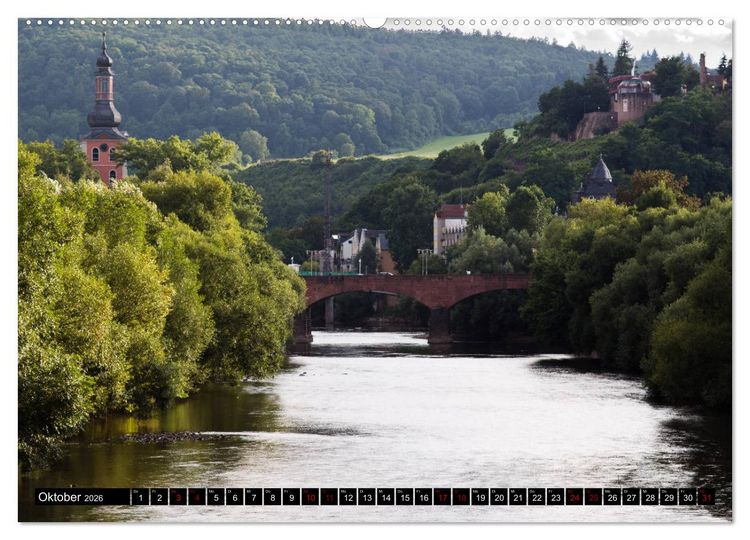 Produktbild: Die Nahe - der "Wilde Fluss" der Kelten (Wandkalender 2026 DIN A2 quer), CALVENDO Monatskalender