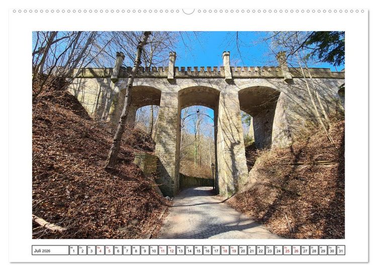 Produktbild: Gera - Untermhaus (Wandkalender 2026 DIN A2 quer), CALVENDO Monatskalender