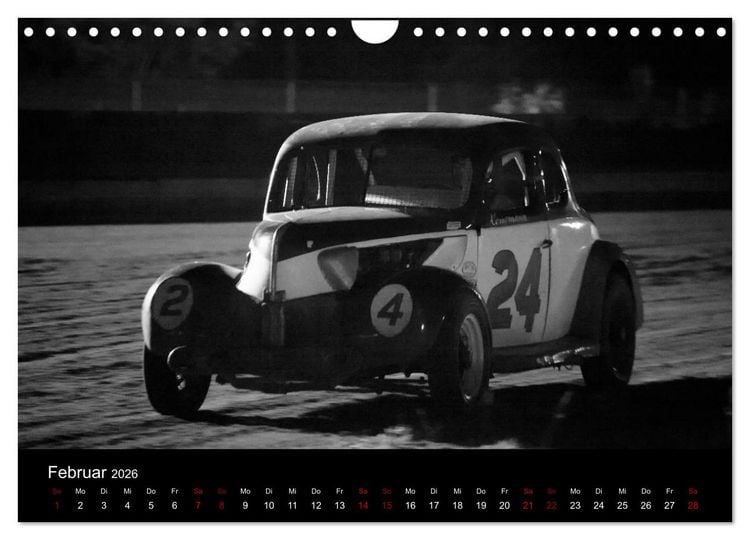 Produktbild: Dirt Track Races (Wandkalender 2026 DIN A4 quer), CALVENDO Monatskalender