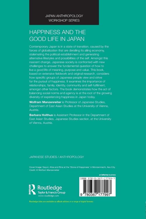 Produktbild: Happiness and the Good Life in Japan
