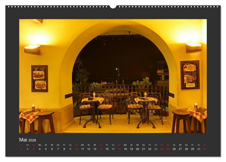 Produktbild: Limone sul Garda - Bella Italia (Wandkalender 2026 DIN A2 quer), CALVENDO Monatskalender