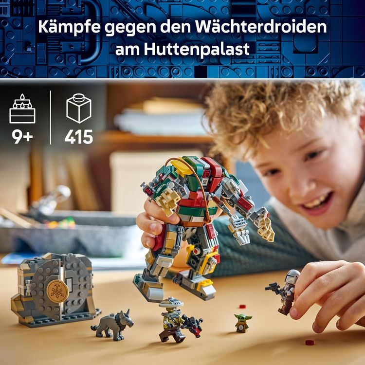 Produktbild: LEGO Star Wars Showdown mit dem W&auml;chterdroiden am Huttenpalast 75451