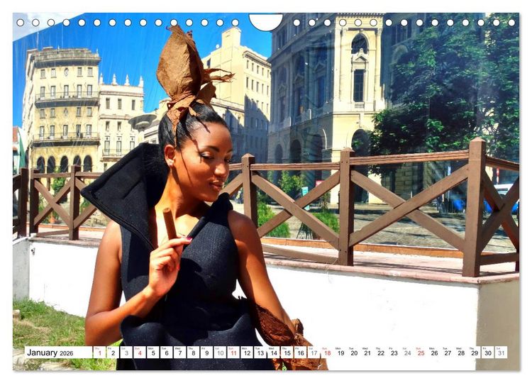 Produktbild: Cuban Cigars - Blue haze in Havana (Wall Calendar 2026 DIN A4 landscape), CALVENDO 12 Month Wall Calendar