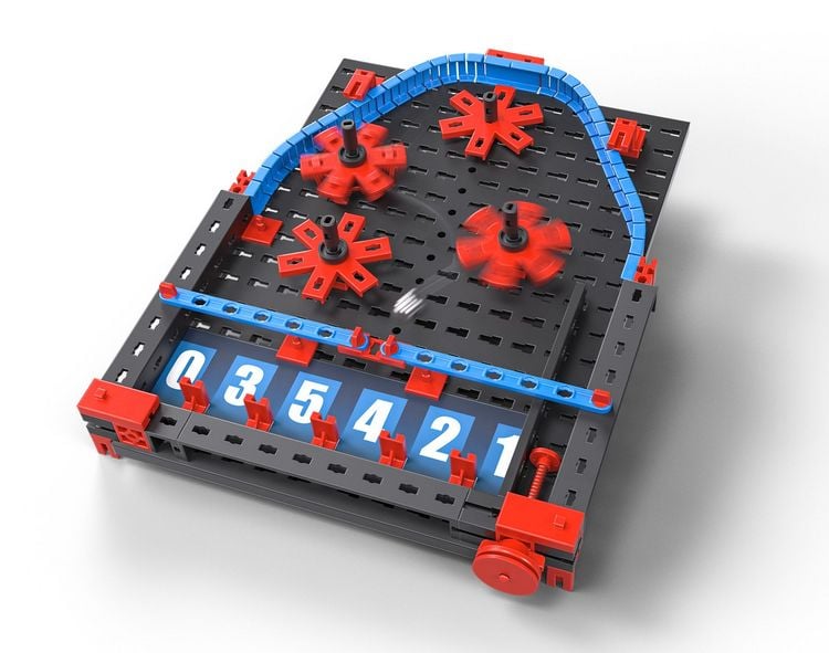 Produktbild: Fischertechnik 569015 - ADVANCED Pinball, Flipper, Baukasten, Konstruktionsspielzeug