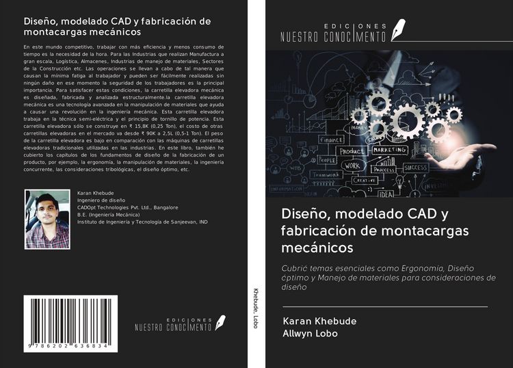 Produktbild: Dise&ntilde;o, modelado CAD y fabricaci&oacute;n de montacargas mec&aacute;nicos