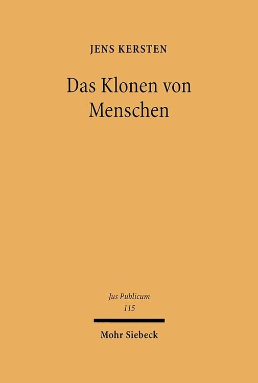 Produktbild: Das Klonen von Menschen