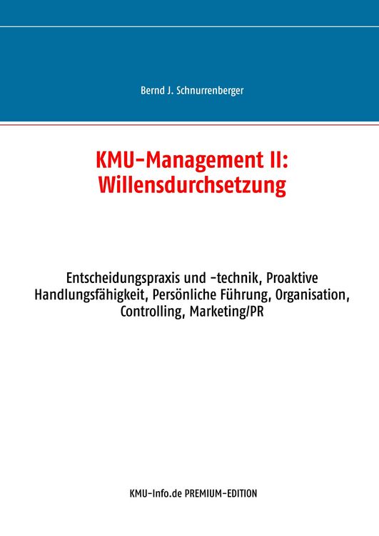 Produktbild: KMU-Management II: Willensdurchsetzung