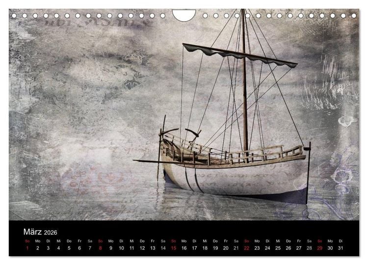 Produktbild: Mystic Ships (Wandkalender 2026 DIN A4 quer), CALVENDO Monatskalender