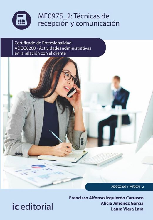 Produktbild: T&eacute;cnicas de recepci&oacute;n y comunicaci&oacute;n. ADGG0208