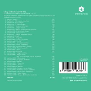 Produktbild: BEETHOVEN: 33 Variations
