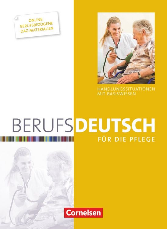 Produktbild: Berufsdeutsch f&uuml;r die Pflege. Sch&uuml;lerbuch