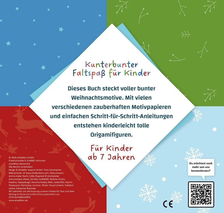 Produktbild: Weihnachts-Origami