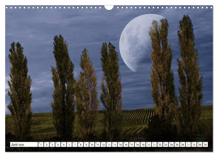 Produktbild: Tr&auml;ume im Mondlicht (Wandkalender 2026 DIN A3 quer), CALVENDO Monatskalender