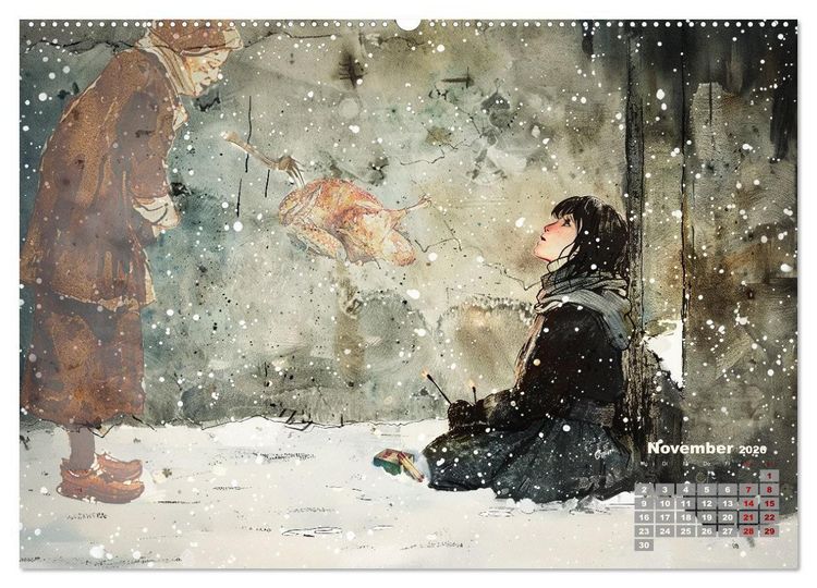 Produktbild: Zwischen Traum und Trag&ouml;die (hochwertiger Premium Wandkalender 2026 DIN A2 quer), Kunstdruck in Hochglanz