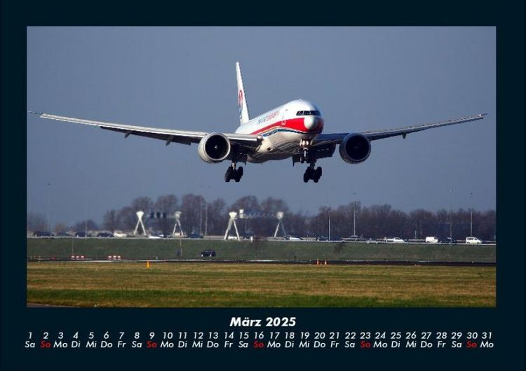 Produktbild: Flugzeuge 2025 Fotokalender DIN A4