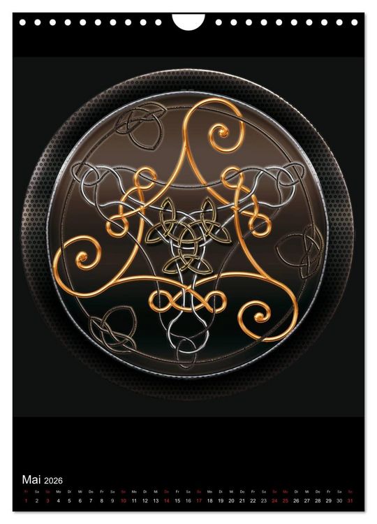 Produktbild: Keltische Art (Wandkalender 2026 DIN A4 hoch), CALVENDO Monatskalender