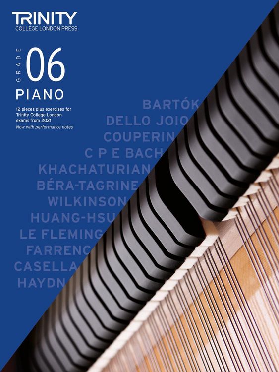 Produktbild: Trinity College London Piano Exam Pieces Plus Exercises From 2021: Grade 6