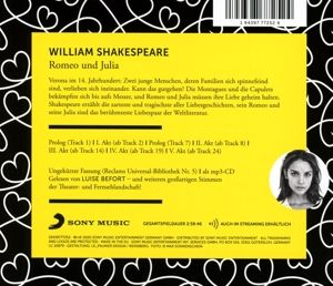 Produktbild: Shakespeare, W: Romeo und Julia (Reclam H&ouml;rspiel)/MP3-CD