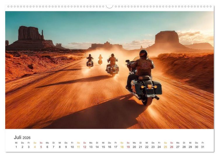 Produktbild: Zeitreise auf Asphalt (hochwertiger Premium Wandkalender 2026 DIN A2 quer), Kunstdruck in Hochglanz