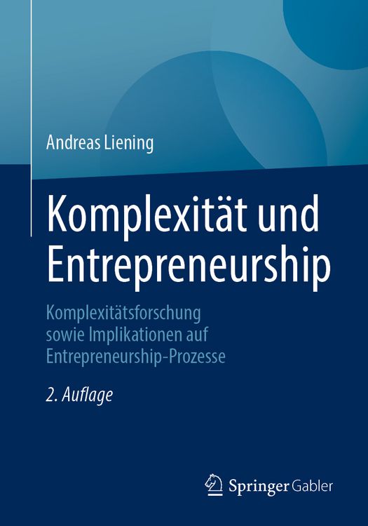 Produktbild: Komplexit&auml;t und Entrepreneurship