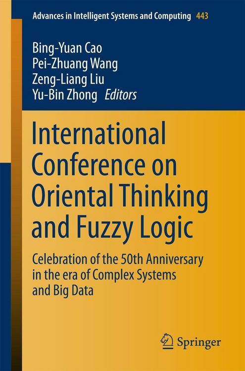 Produktbild: International Conference on Oriental Thinking and Fuzzy Logic