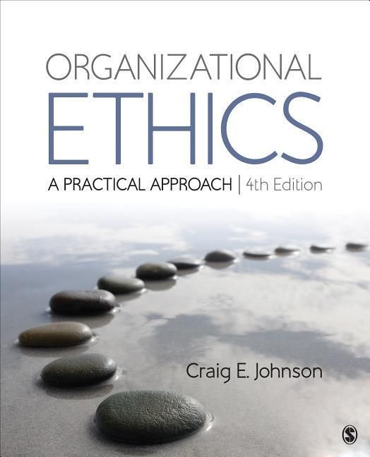 Produktbild: Organizational Ethics 4/e