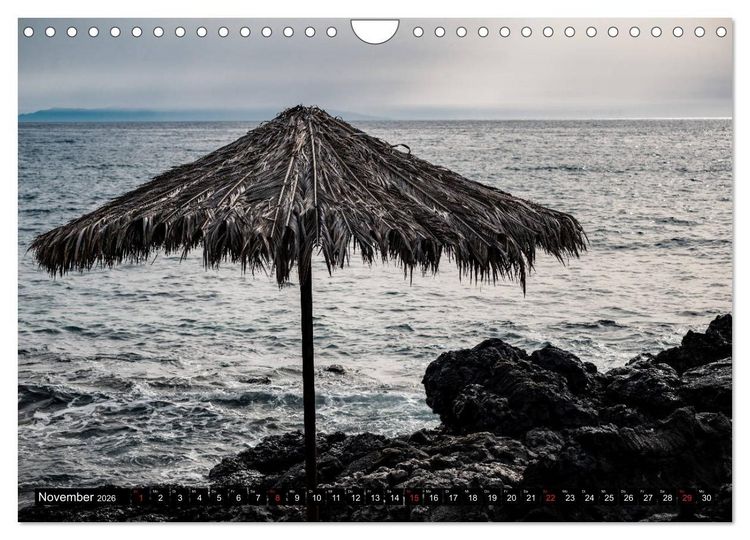 Produktbild: La Palma - Landschaften und Meer (Wandkalender 2026 DIN A4 quer), CALVENDO Monatskalender