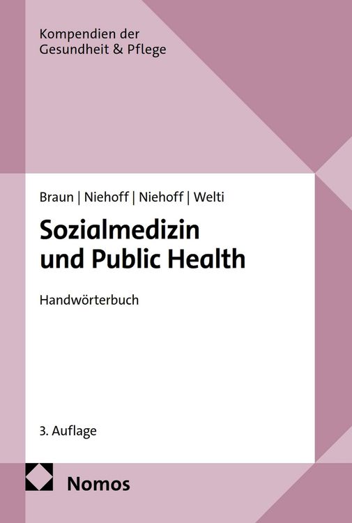 Produktbild: Sozialmedizin und Public Health