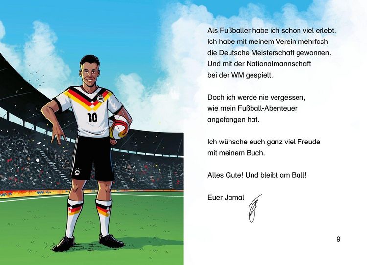 Produktbild: Jamal Musiala. Mein Fu&szlig;ball-Abenteuer beginnt