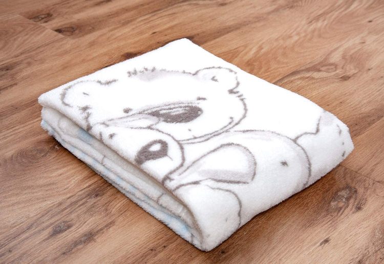 Produktbild: Herding 1440212014 - Lieblingsmensch, Decke, Polyester, blau, 75x100 cm