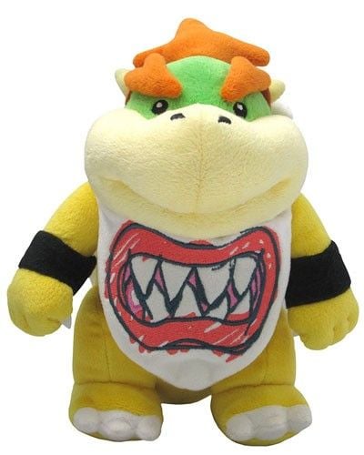 Produktbild: Nintendo Bowser Jr., Pl&uuml;schfigur, 19 cm