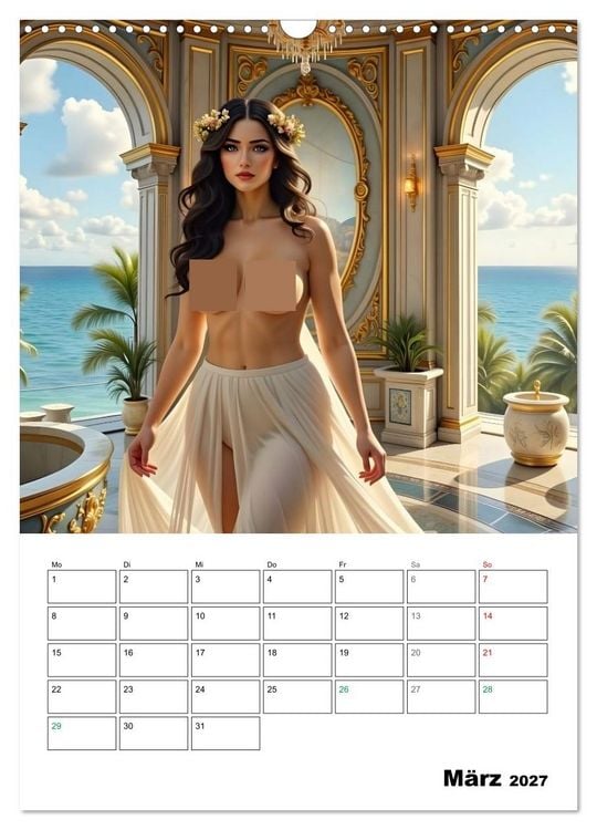 Produktbild: T&ouml;chter der alten G&ouml;tter (Wandkalender 2027 DIN A3 hoch), CALVENDO Monatskalender