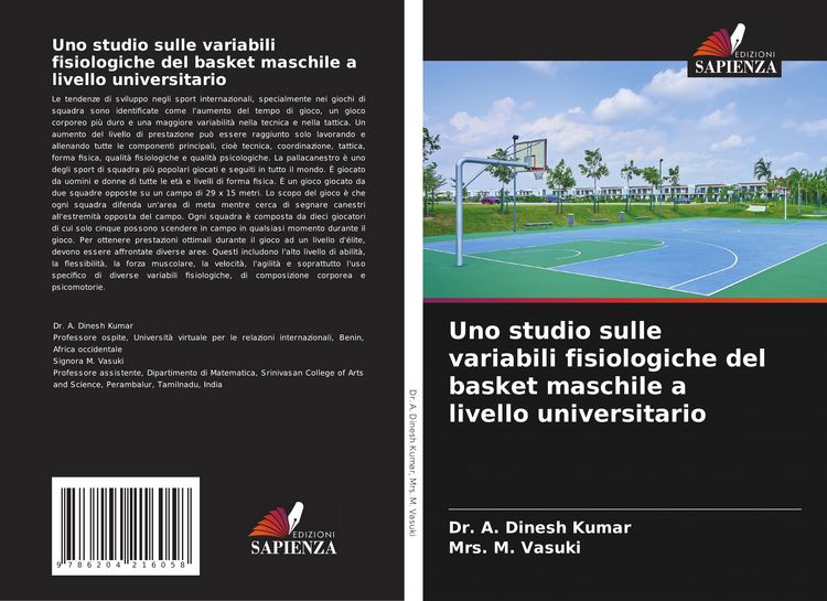 Produktbild: Uno studio sulle variabili fisiologiche del basket maschile a livello universitario