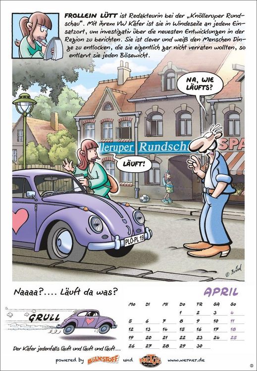 Produktbild: Werner Kalender 2027