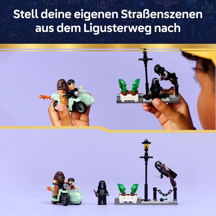 Produktbild: LEGO Harry Potter 76459 Hagrids und Harrys Flucht aus dem Ligusterweg