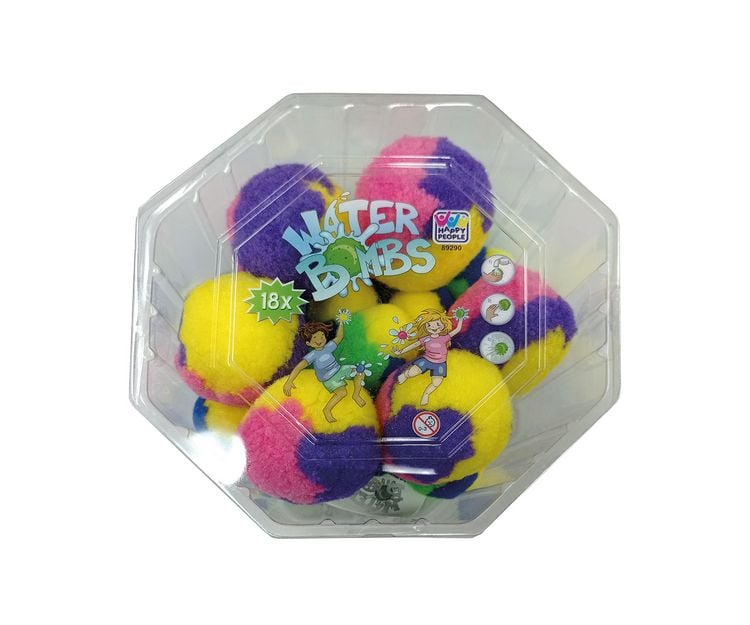 Produktbild: Happy People - Soft-Wasserbomben-Set 18 Teile, Multicolor