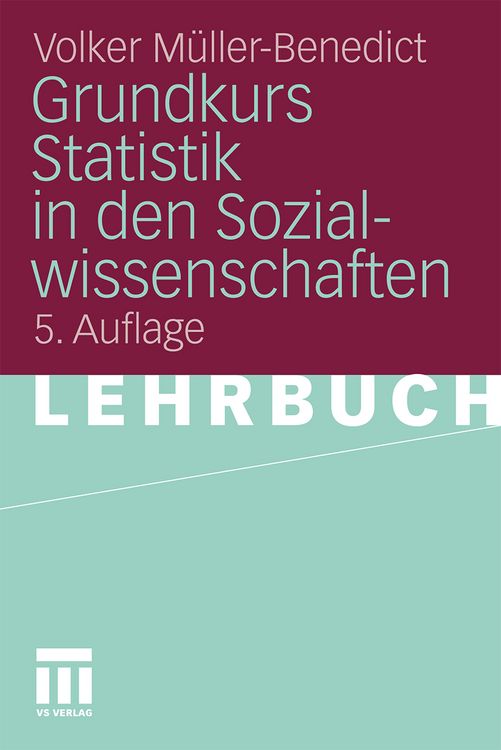 Produktbild: Grundkurs Statistik in den Sozialwissenschaften