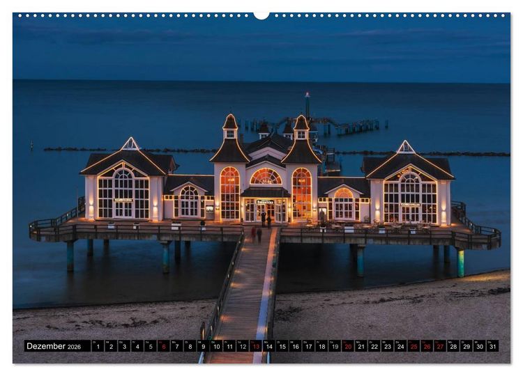 Produktbild: Entdeckungen auf der Insel R&uuml;gen (hochwertiger Premium Wandkalender 2026 DIN A2 quer), Kunstdruck in Hochglanz