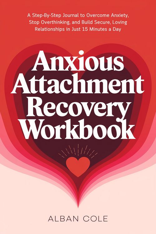 Produktbild: Anxious Attachment Recovery Workbook: A Step-By-Step Journal to Overcome Anxiety, Stop Overthinking, and Build Secure, Loving Relationships in Just 15